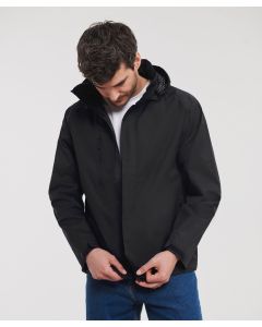 Russell Europe Hydraplus 2000 Jacket – Waterproof, Breathable, PU-Coated Active Fit, Reversed Zips and Soft Touch Inner Collar
