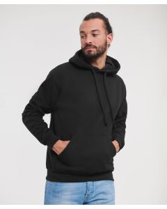 Russell Europe Classic Hooded Sweatshirt – Premium Comfort, Style, Straighter Cut for Contemporary Look, Flat, Chunky Drawcord