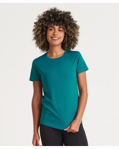 AWDis Just Cool Women’s Tee – Polyester T-shirt, Feminine Fit, Cap Sleeves