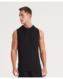 AWDis Just Cool Urban Sleeveless Muscle Hoodie – 4-Way Stretch, Quick-Dry Fabric