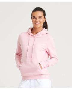 AWDis Just Hoods Women's College Hoodie – Soft Cotton-Faced Fabric, Feminine Fit