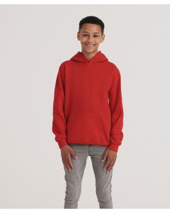 AWDis Just Hoods Kids Hoodie - Classic Fit School & Teamwear Essential, Ribbed Cuffs and Hem, Front Pouch Pocket Design