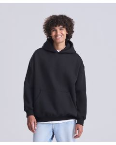 AWDis Just Hoods Vision Heavyweight Hoodie – Premium Cotton Blend, Relaxed Fit, Without Drawcord, Front Pouch Pocket