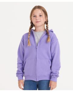 AWDis Just Hoods Kids Zoodie - Twin Needle Stitching, Kangaroo Pocket