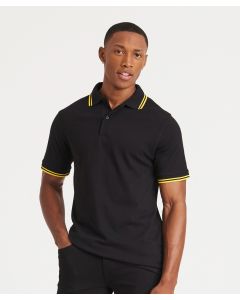 AWDis Just Polo's Stretch Tipped Cotton Polo - Taped Neck, Cuffed Sleeves