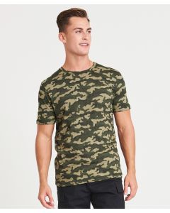 AWDis Just T’s Camo Tee – Built to Hold Its Shape, Casual Styled to Stand Out
