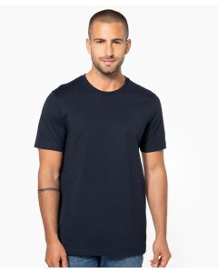 Classic Kariban Men’s Crew Neck T-Shirt – Short Sleeve, Cotton Comfort, Slim Fit, Self Fabric Neckline, Extra Soft Hand Feel