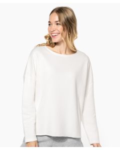 Kariban Ladies Oversized Sweatshirt – Comfort, Soft Touch, Effortlessly Stylish, French Terry, Twin-Needle Finishing at Cuffs