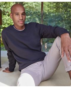 Kustom Kit Regular Fit Piqué Sweatshirt – Long Sleeves, Crew Neck