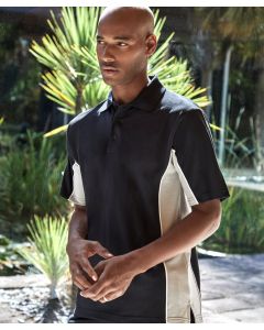 Kustom Kit Classic Fit Track Polo – 65% Polyester, Rib Collar with Button Placket