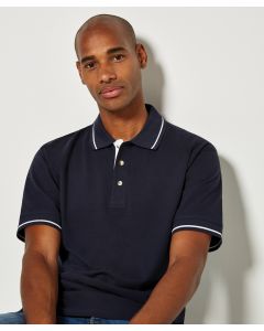 Kustom Kit St Mellion Polo – Classic Fit, Contrast Back Neck Tape, Half Moon Yoke, Taped Shoulder, Twin Needle Hem
