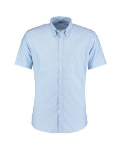 Kustom Kit Slim Fit Workwear Oxford Shirt Short Sleeve