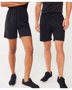 Finden & Hales Adults Team Shorts No Pockets – Athletic Training Shorts, Durable Stitching, Elastic Waistband, Lightweight