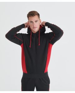 Finden & Hales Pullover Hoodie for Winters – Raglan Sleeves, Contrast Panels, Rib Cuffs & Hem, Handwarmer Pockets