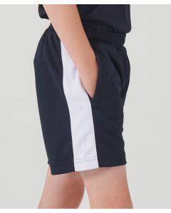 Finden & Hales Kids Knitted Shorts – Knee-Length Legs, Classic Fit, Elasticated Waistband with Drawcord, Zip Pockets