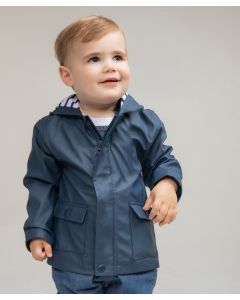 Larkwood Rain Jacket – Lightweight, Functional & Trendy, Keep Kids Dry, Patch Front Pockets, Zipper and Popper Opening