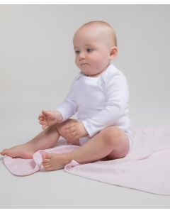 Larkwood Long Sleeve Baby Bodysuit – Comfy, Breathable & Gentle Cotton, Envelope Neck Line, YKK Popper Fastening