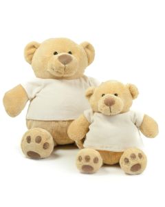 Mumbles Honey Bear - Plush Teddy with T-Shirt, Soft Toy Gift for Babies, Stuffed Animal, Comfort Toy, Neat Stitching