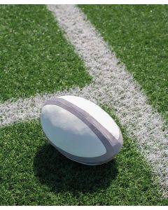 Mumbles Zippie Rugby Ball - Plush Soft Toy with Zip Access, Removable Pad, Embroidery Friendly Rugby Gift