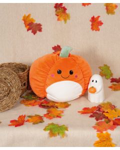 Mumbles Squidgy’s - Plush Pillow Toy with Customisable Tummy Panel, Soft Stuffed Character Cushion for Embroidery & Printing