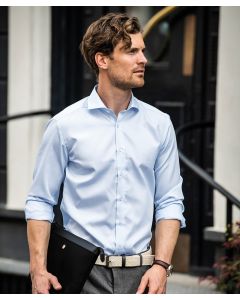 Nimbus Portland Modern Fit Super Non-Iron Business Shirt – Wrinkle-Free, Long Sleeve, Multipurpose Cuffs
