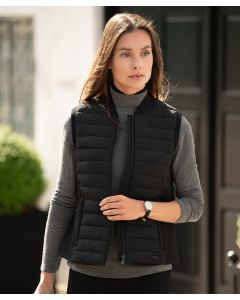 Nimbus Women’s Vesper Bodywarmer–Recycled Polyester Padding, Zipped Side Pockets, Quilt Front, Water-Repellent Finish