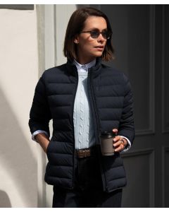 Nimbus Women's Avalon Jacket - Quilted Insulated Zip Front Jacket, Reverse Zip Details, Zipped Inner and Side Pockets