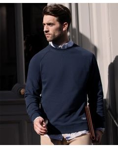 Nimbus Georgetown Men’s Crew Neck Sweatshirt – Double-stitched seams, Raglan Sleeves, Unbrushed Interior & Side-Gusset Detailing