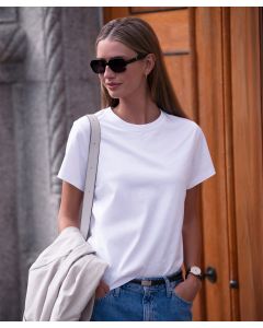 Nimbus Women’s Venice Jersey Deluxe Tee – Organic Cotton T-Shirt, Single Jersey Fabric, Relaxed Everyday Fit and Soft Hand Feel