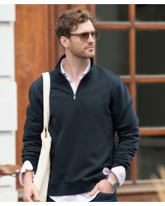 Nimbus Glendale Unisex 1/4-Zip Sweatshirt - Brushed Inner Finish, Double Layer Stand Up Collar, Ribbed Hem and Sleeves
