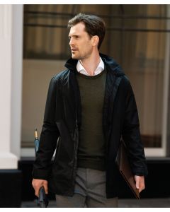 Nimbus Seattle Functional Business Jacket – Sleek, YKK Metalux Main Zip and Snap Button Placket, Sleeve Strap with Snap Button