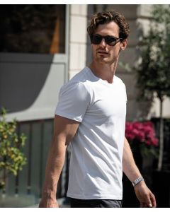 Nimbus Montauk Essential Tee – Clean Minimalist Look, Premium Organic Cotton Finish, Fashionable Wide Drop Neck