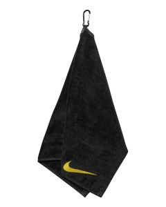 NIKE Performance Golf Towel – Premium Feel, Quick-Drying Cotton, Cleans Clubs Safely, Integrated Carabiner Clasp