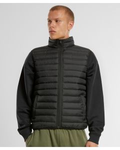 New Morning Studios Light Puffer Vest – Sleeveless Zip Gilet with Stand Collar, Regular Fit, Recycled Polyester Layering Jacket
