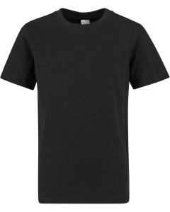 New Morning Studios Kids Basic Regular Fit Tee - Unisex T-Shirt, Ribbed Crew Neck, Print & Embroidery Ready, Smooth Surface