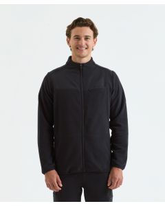 Onna by Premier Agility Men's Panelled Jacket – Anti-Bobble Fleece, Multi-Pocket, Bungee Loop for ID Passes