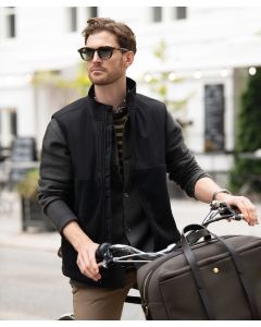 Nimbus Highland Fashionable Yoke Fleece Vest – Recycled Polyester, High Collar Design, Zipped Side Pockets