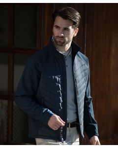 Nimbus Bloomsdale Comfortable Hybrid Jacket – Lightweight Quilted Panels, Reverse Main Zip with Metal Logo Puller