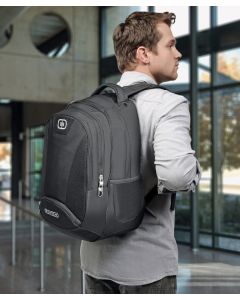 OGIO Bullion Backpack – Spacious 31 L Work and Travel Pack with Padded Laptop and Gadget Storage, Athletic Style