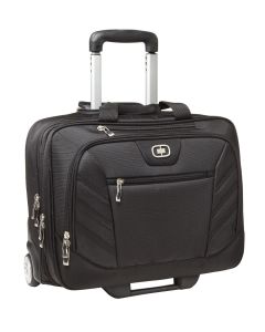 OGIO Lucin Briefcase – Rear Overnight Compartment for Clothing, Two-Stage Pullman Handle, Side-Mounted Skate Wheels