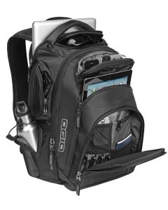 Ogio Renegade Backpack – 600D Polyester Pindot, RSS-Protected Laptop Compartment, One Size, Integrated Foam Panels