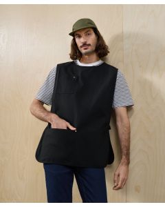 Premier Utility 2.0 Vest Apron - Canvas Overhead Apron with Pockets, Chef Barista Barber Apron, Two Unisex Sizes