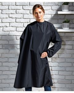 Long sleeve waterproof salon gown