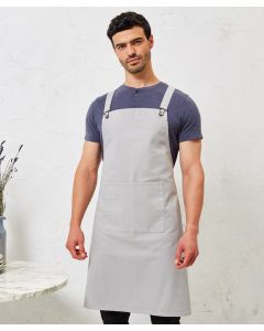 Premier Cross Back ‘Barista’ Bib Apron – One Size w/ Interchangeable Straps