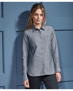 Women’s Chambray shirt, organic and Fairtrade certified