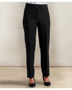 Premier Iris Straight Leg Trousers – Flattering Fit w/ Deep Waistband