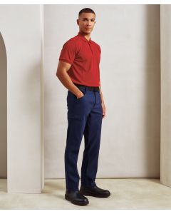 Premier Stretchchecker Adapt Men’s Trousers – 2 Length, Multi-Pocket, Belt Waist