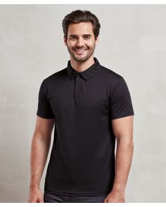 Premier Coolchecker Studded Polo – Unisex, Easycare, Moisture-Wicking