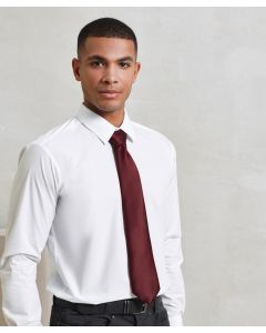 Premier Colours Satin Tie – Classic Satin Finish, Formal Tie 8.5cm Blade, 144cm Length, Office Wear