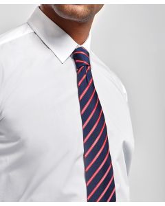 Premier Striped Sports Tie – Classic Blade, Polished Look, For Formal or Sports Wear, Narrow Woven Patterns